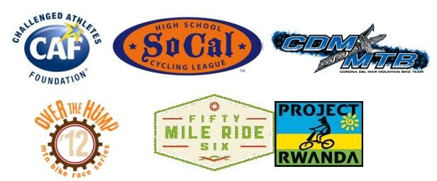 CAF, SoCal High School Cycling League, CDM HS Mountain Bike Team, Project Rwanda 50MR, OTH Race Series